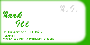 mark ill business card